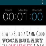 How to Build a Damn Good Vocabulary in One Minute a Day