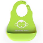 Soft Silicone Bib by Monkey Moo, BPA Free and FDA Approved (Just $13.97)