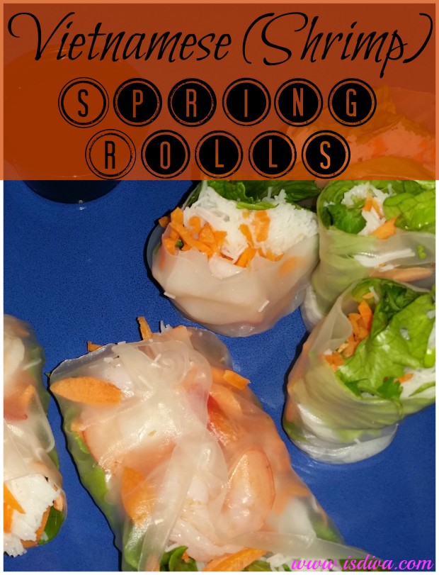 If you want a fresh, vegetarian recipe, try out these shrimp spring rolls. They are easy to make and great snacks for you and the kids. 