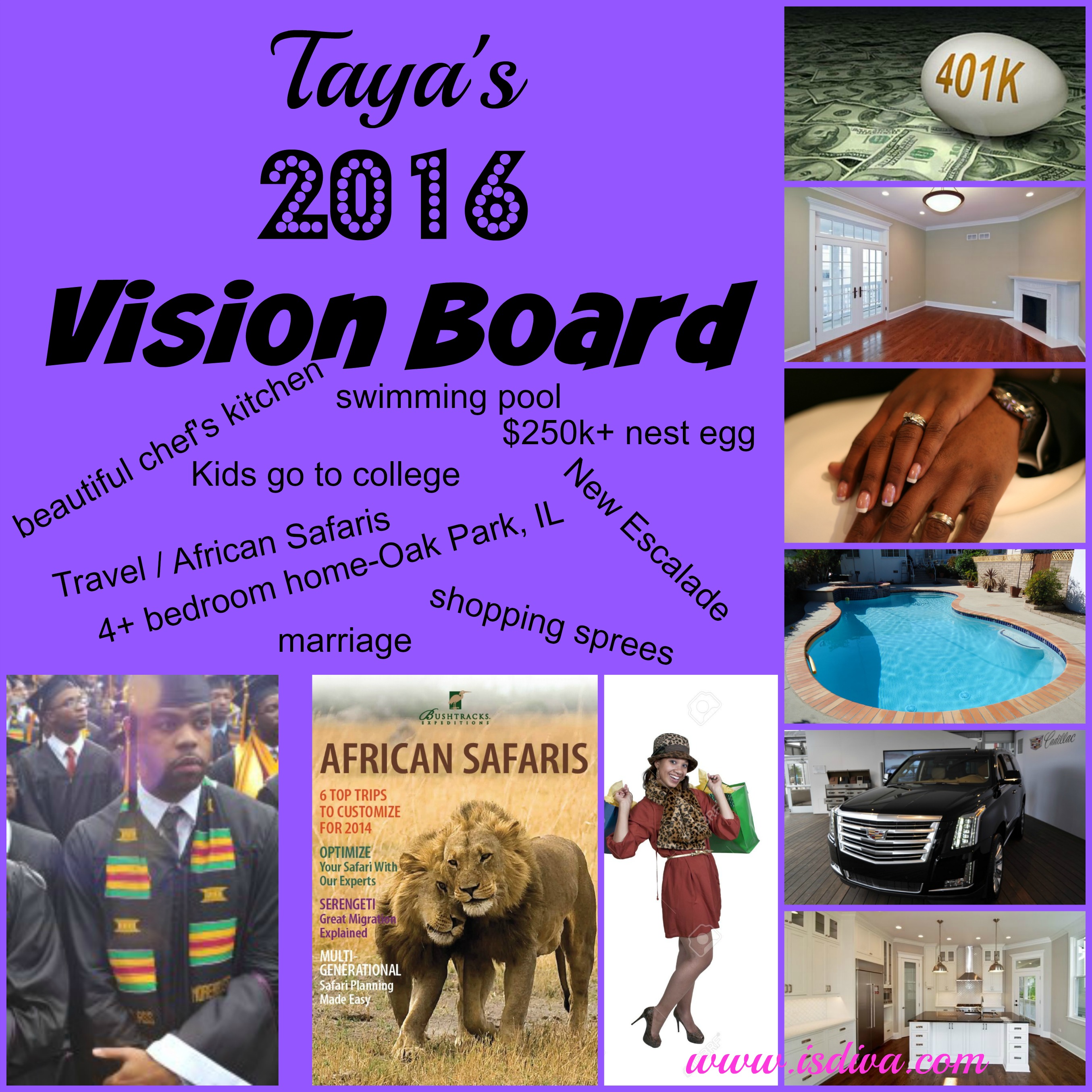How to Create Your 2016 New Year’s Vision Board
