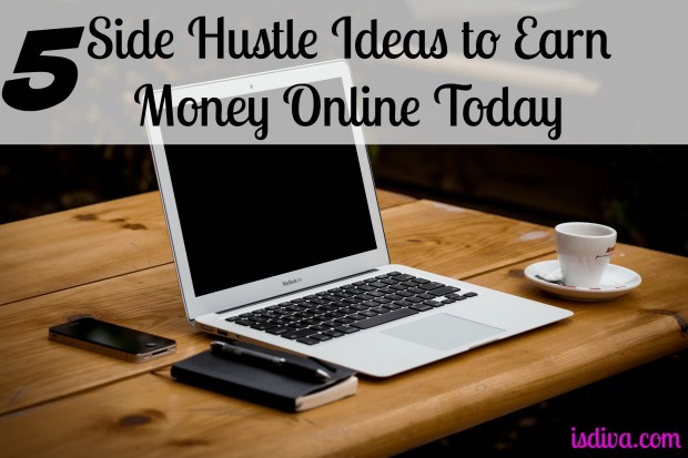 Do you need another stream of income or low on cash and need money today? I have listed five side hustle ideas to help you start earning cash today at home. 