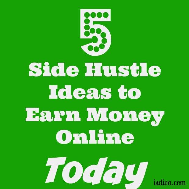 Do you need another stream of income or low on cash and need money today? I have listed five side hustle ideas to help you start earning cash today at home.