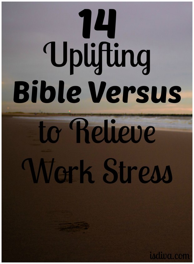 What does the bible say about job stress