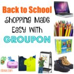 Back to School Shopping Made Easy with #Groupon #ad